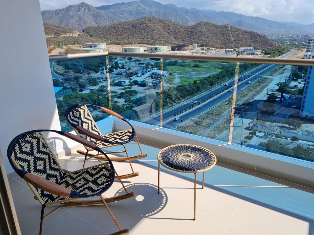 Apartamento En Samaria Club De Playa Privada Salida Directa Al Mar En Pozos Colorados Cerca A Zazue, Estelar, Playa Bello Horizonte, Cabo Tortuga #1 Σάντα Μάρτα Εξωτερικό φωτογραφία